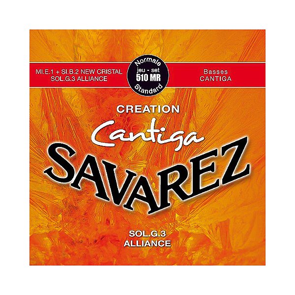 Encordoamento Savarez 510MR .043 Catinga para Violão Nylon
