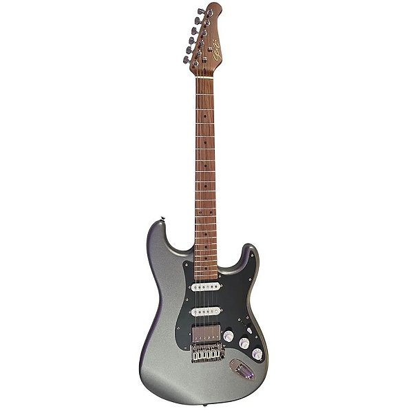 Guitarra Seizi Vintage Budokan Custom Color Black Titanium