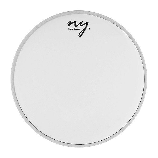 Pele Porosa para Bateria 16" Branca New York