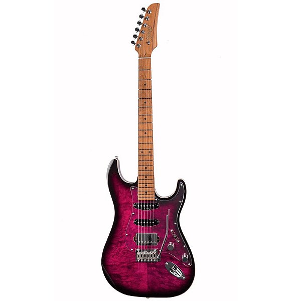 Guitarra Seizi Katana Musashi Plus Isabella Purple Burst