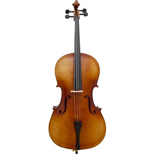 Violoncelo Envelhecido Alan AL 1210 3/4 E Com Capa Arco Breu
