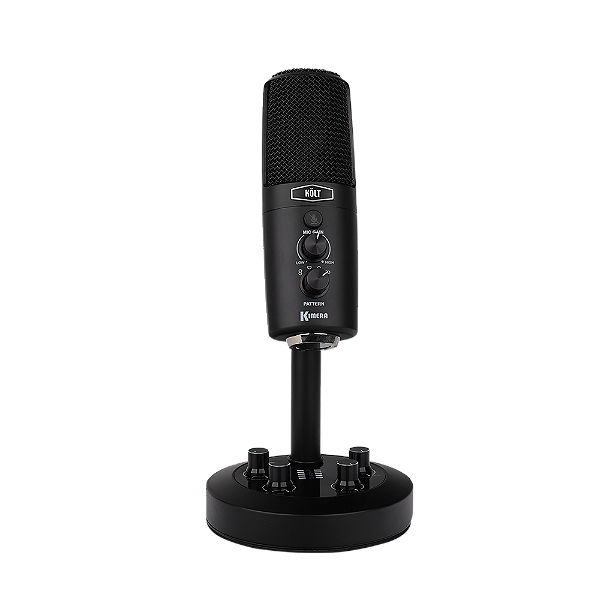 Microfone Codensador Kolt Kimera Studio Pod Cast USB