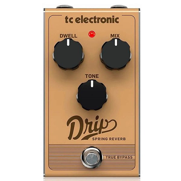 Pedal de Efeito Tc Electronic Drip Spring Reverb
