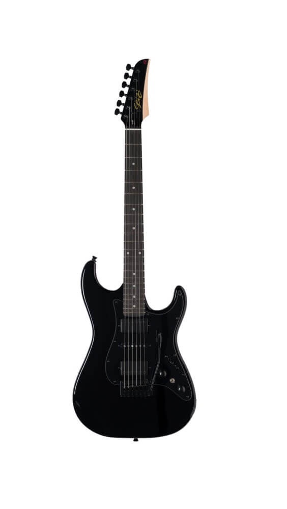 Guitarra Seizi Katana Blade HSH All Black com Bag