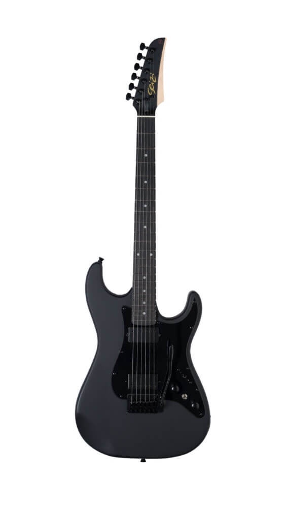 Guitarra Seizi Katana Venom HH All Black Satin