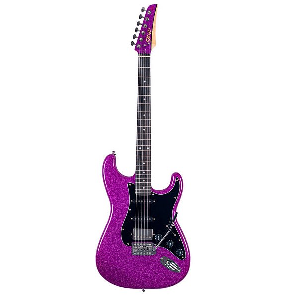 Guitarra Seizi Fun Katana Musashi Dark Purple Sparkle