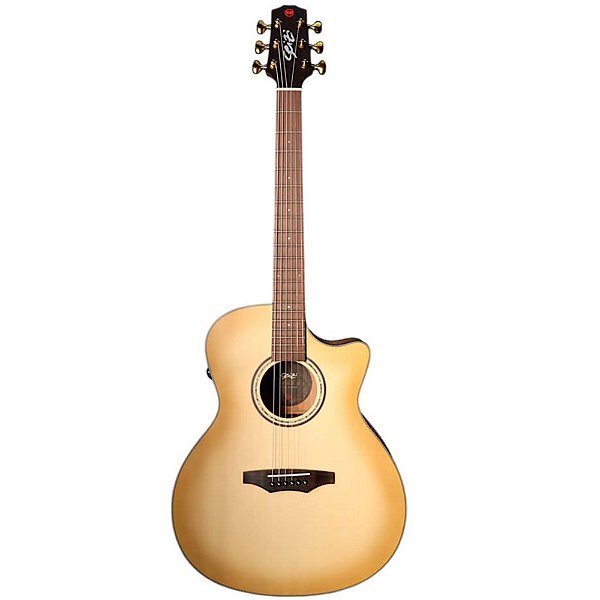 Violão Elétrico Seizi Supreme Ryu Evo Mirai Desert Burst