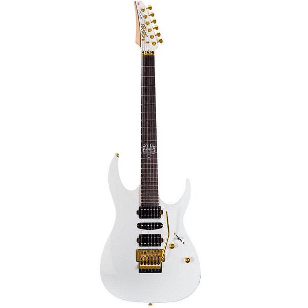 Guitarra Seizi Katana Akuma Gratitude FR Pearl White Gold