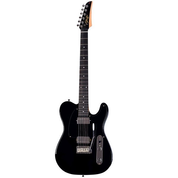 Guitarra Seizi Katana Kabuto TL Black Headstock Black