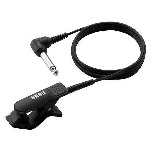 Microfone de Contato Korg CM-200 BK Clipe para Afinadores