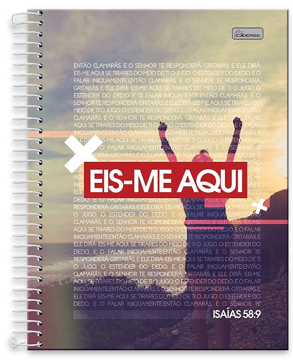 Caderno CD Univ 10Mat 200Fls Bliss Religioso