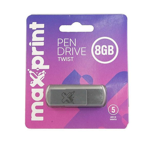 Pen drive Maxprint 8GB ­ Twister