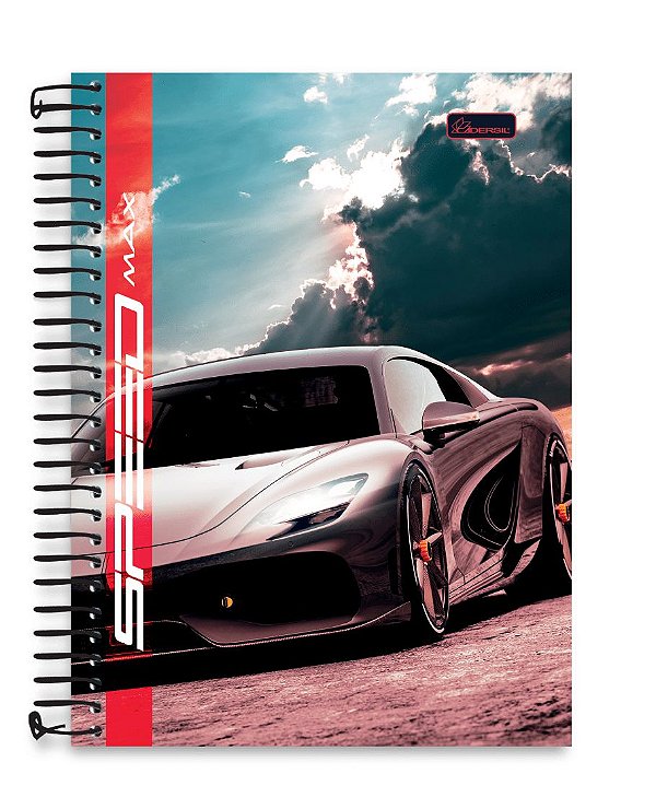 Caderno CD Univ 15Mat 300Fls Speed Max