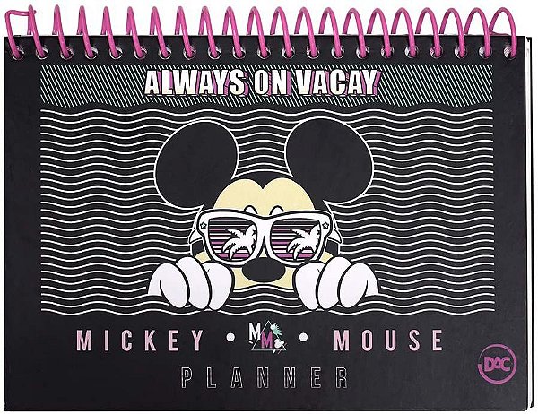 Planner Permanente Mickey Mouse 20x14 Dac