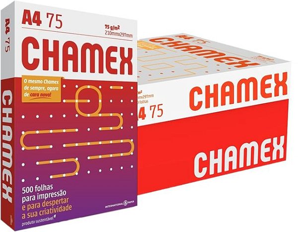 Papel A4 Chamex Multi IP 75g CAIXA