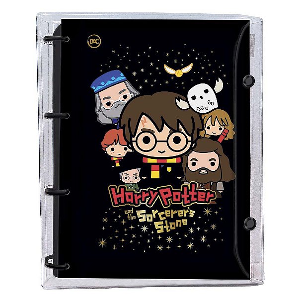Fichário Universitário em PVC Harry Potter