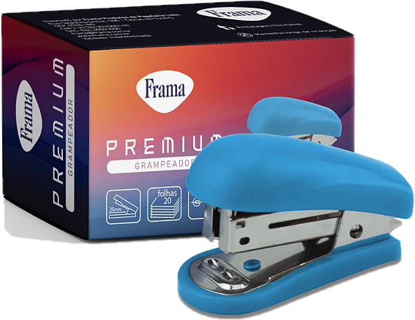 Grampeador Mini Azul 6,4 cm 20 Fls