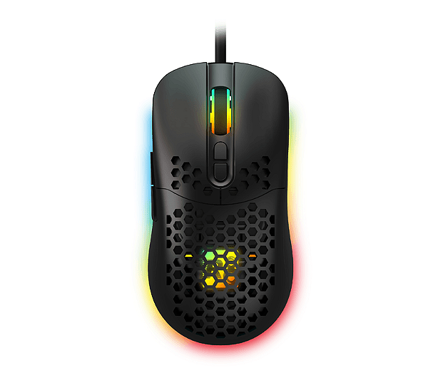 Mouse RGB 6D Gamer com Luz Led 1619B
