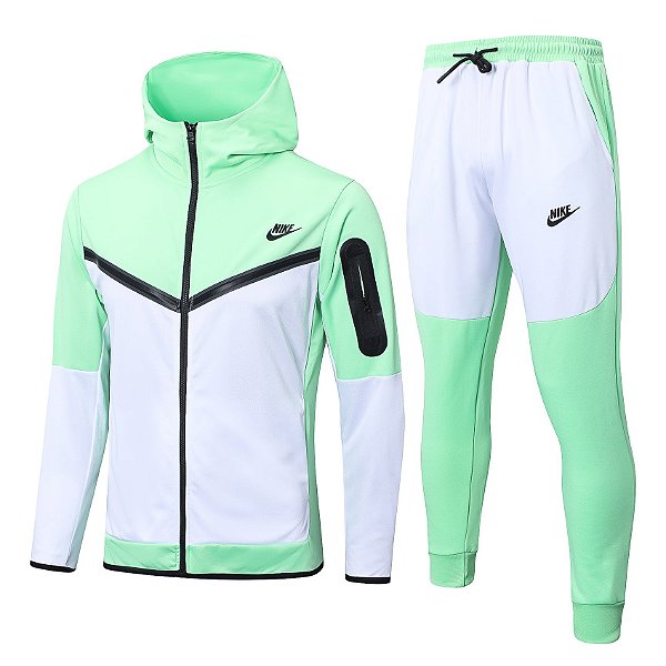 Conjunto Nike: Tech Fleece Verde Claro - Zeus Store