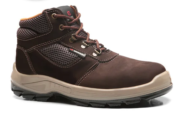 Bota De Segurança Denver Pro Em Vaqueta Nobuck Bico De Pvc