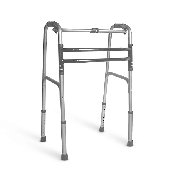 Andador Adulto Articulado Fixo Alumínio 3 Barras Hidrolight