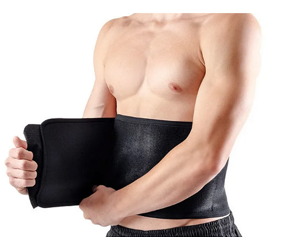 Cinta Abdominal Lombar Faixa Neoprene 130x25 Cm