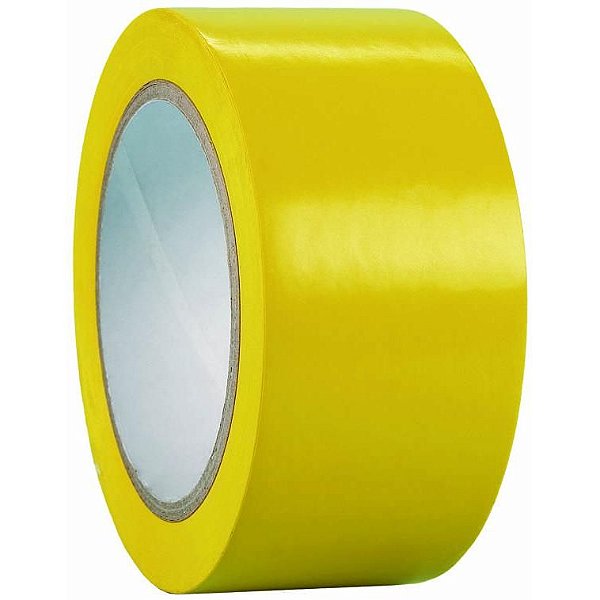 FITA DEMARCACAO DE SOLO 48MM X 30M AMARELO