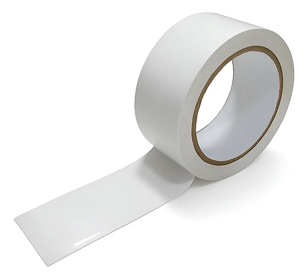 FITA DEMARCAÇÃO DE SOLO 48MMX 30M BRANCA