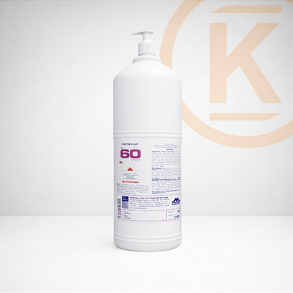 Protetor Solar FPS 60 Mavaro 2kg Profissional - Resistente ao Suor Intenso UVA UVB