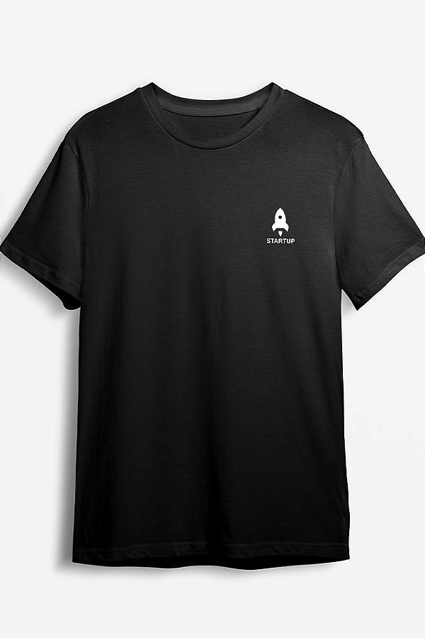 Camiseta Minimalista Startup