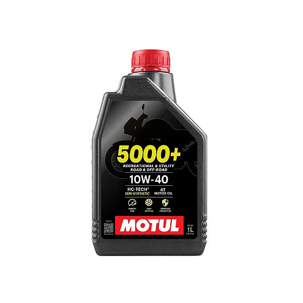 Óleo Motul 5000+ 4T 10W40 Semi Sintético 1 Litro