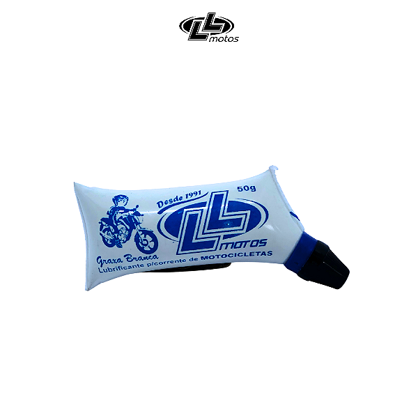 Graxa Branca para Corrente Bisnaga 50g - LL MOTOS - Jerod