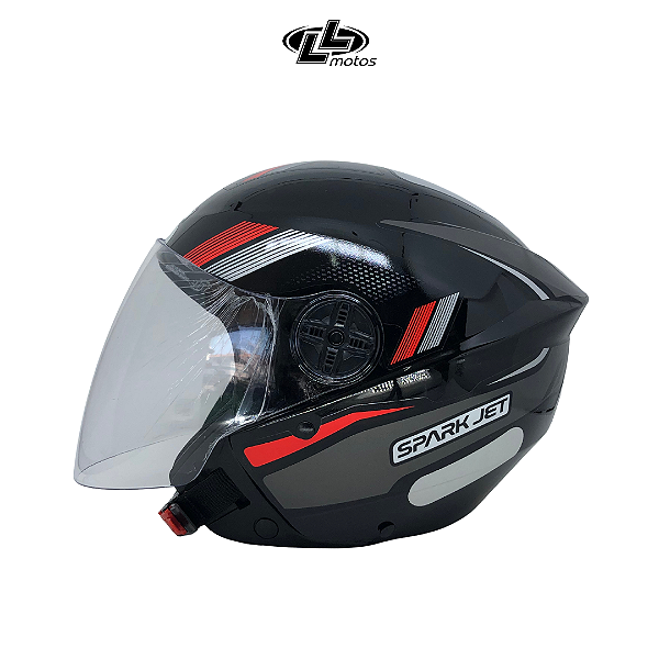 Capacete EBF Spark Jet - Sting (aberto)