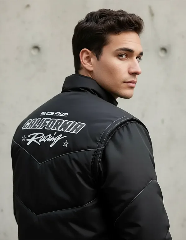Jaqueta California Racing Life Refletiva Masculina