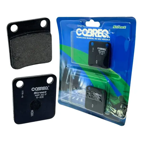 Pastilha de Freio CG125ESD/CG150 08/CBX200 COBREQ N-906