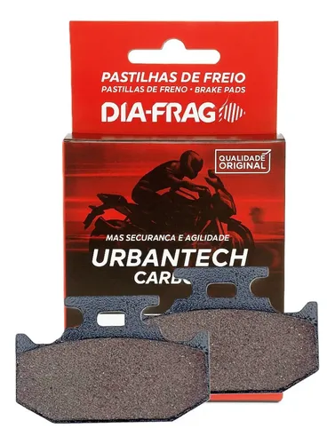 Pastilha de Freio FAZER 250/XTZ250 LANDER/CROSSER150 TRAS DIAFRAG DFP-20839