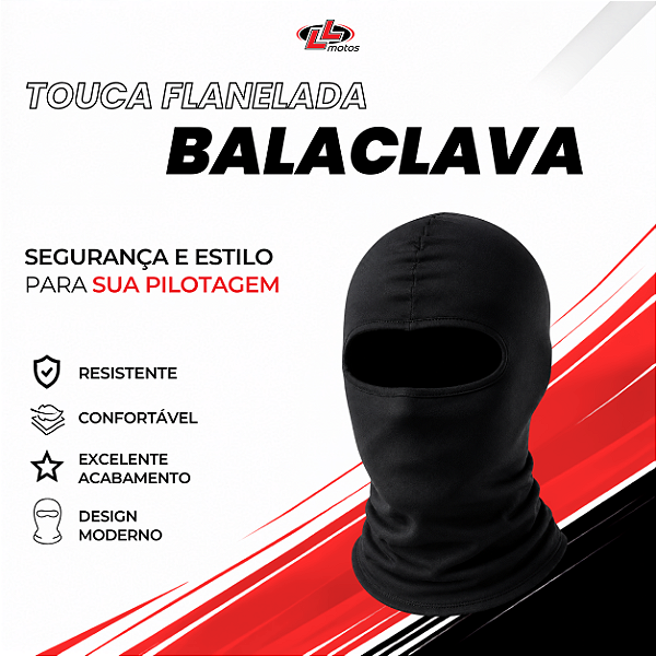 Touca Balaclava Flanelada