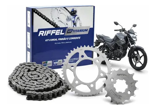 Kit Relação Fazer 150 Factor 125i 17+ Riffel
