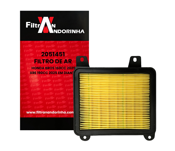 Filtro de Ar Xre 190 2025 / Bros NXR 160