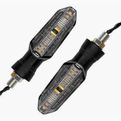 Pisca de Led Sequencial CB250F Twister 19/ Encaixe Parafuso Par