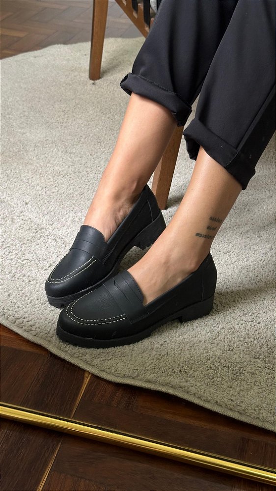 MOCASSIM THUNDER PRETO