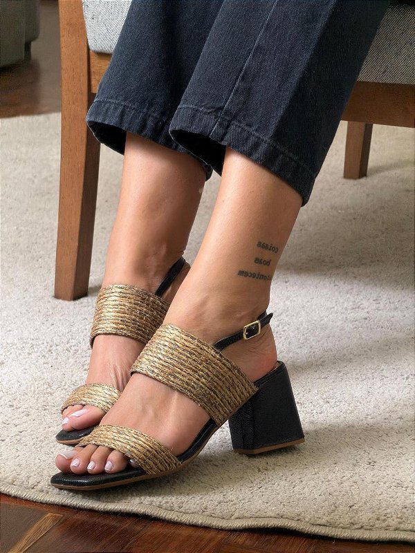 SANDÁLIA SARAJEVO PRETA