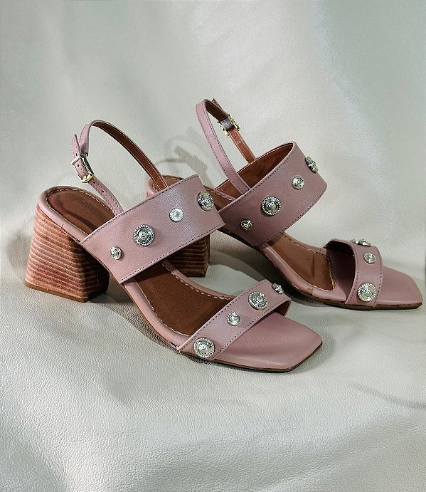 SANDÁLIA DEL CARMEN ROSE