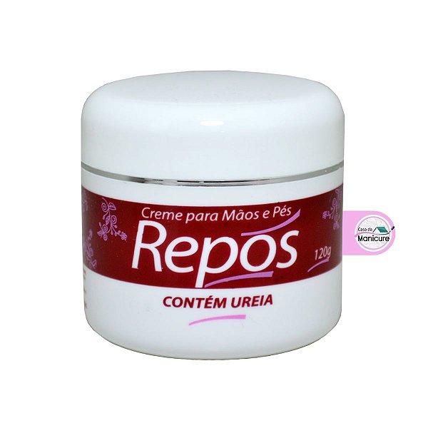 Creme Hidratante de Mãos e Pés Com Ureia (120g) - Repós