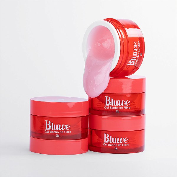 Gel Banho de Fibra Natural Pink 30g - Bluwe