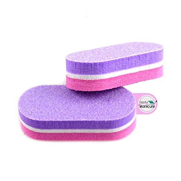 Mini Lixa Buffer Polidora Alongamento Unhas - Importado