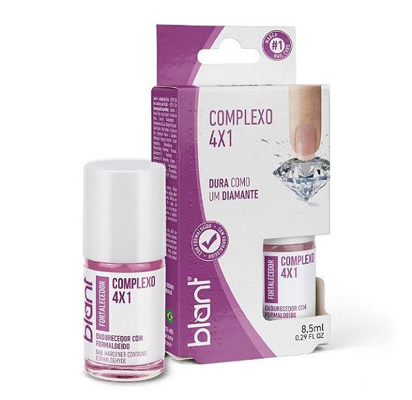 Base Fortalecedora Endurecedora Complexo 4X1 com Formol - Blant