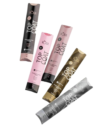 Refil Top Coat Selante Unha Gel Sachê (9g) - Vòlia