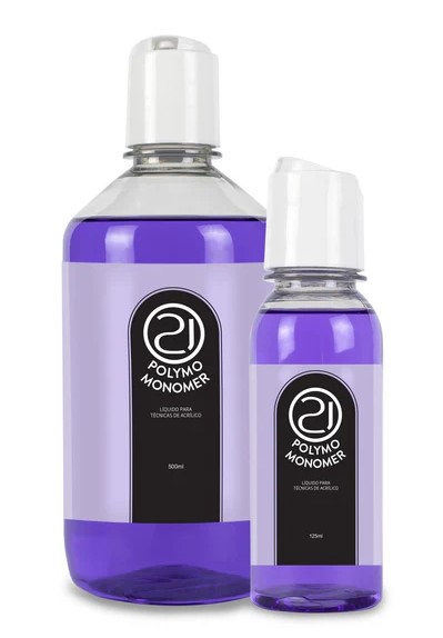 Monomer Polymo Alongamento Unha Acrílico (125ml) - Nails 21