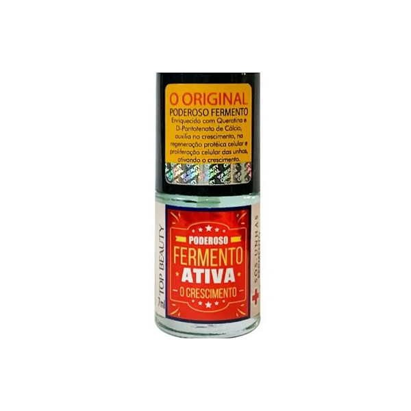 Base Fermento Ativa Crescimento SOS Unhas (7ml) - Top Beauty